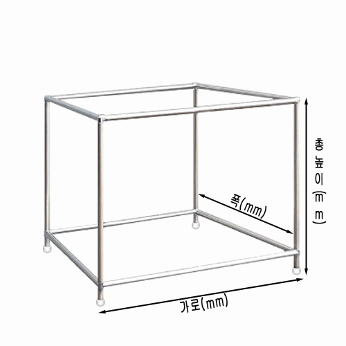 [ 콤비락 진열대 -1열 2단 ]가로(W)600mm폭(깊이)300mm높이(H)400mm[배송비무료]