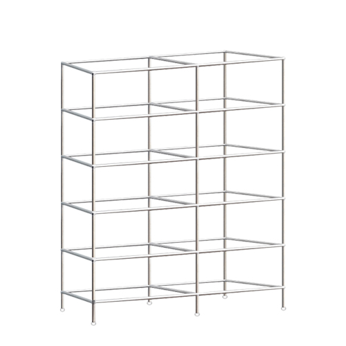 [ 콤비락 진열대 - 2열 6단 ]가로(W)1200mm폭(깊이)300mm높이(H)1600mm[배송비무료]