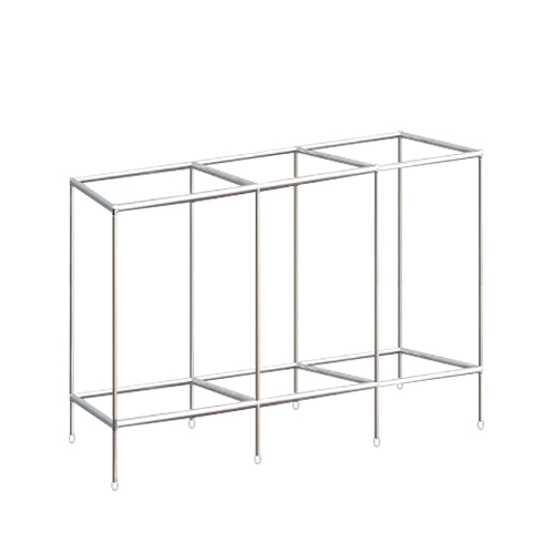 [ 콤비락 진열대 - 3열 2단 ]가로(W)1800mm폭(깊이)300mm높이(H)400mm[배송비무료]