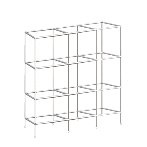 [ 콤비락 진열대 - 3열 4단 ]가로(W)1800mm폭(깊이)300mm높이(H)1000mm[배송비무료]