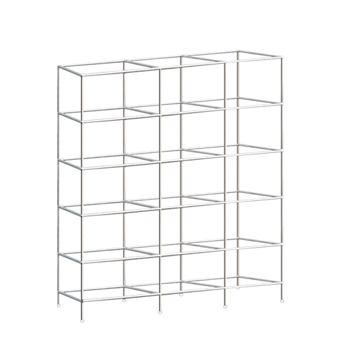 [ 콤비락 진열대 - 3열 6단 ]가로(W)1800mm폭(깊이)300mm높이(H)1600mm[배송비무료]