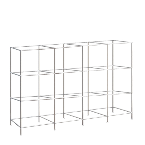 [ 콤비락 진열대 - 4열 4단 ]가로(W)2400mm폭(깊이)300mm높이(H)1000mm[배송비무료]