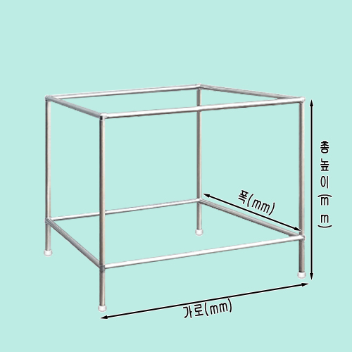 [ 콤비락 진열대 -1열 2단 ]가로(W)600mm폭(깊이)300mm높이(H)400mm[배송비무료]